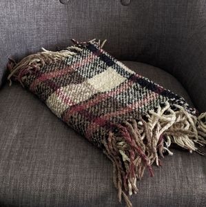 Plaid Infinity Scarf